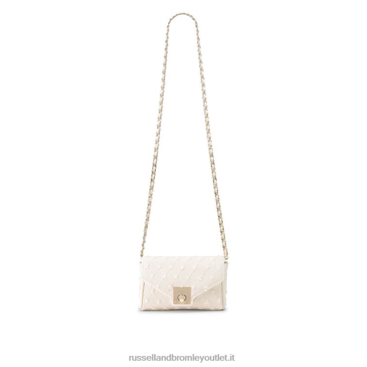 bianco V0V4J740Russell And Bromley mini tracolla a catena promenade