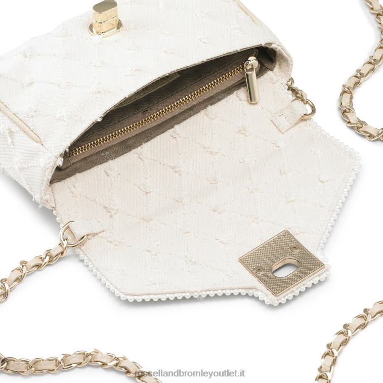 bianco V0V4J740Russell And Bromley mini tracolla a catena promenade