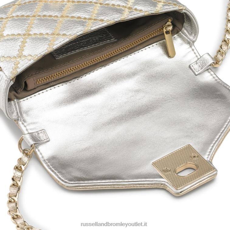 metallico V0V4J682Russell And Bromley mini tracolla boulevard2