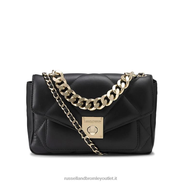 nero V0V4J673Russell And Bromley mini tracolla midi quiltpuff