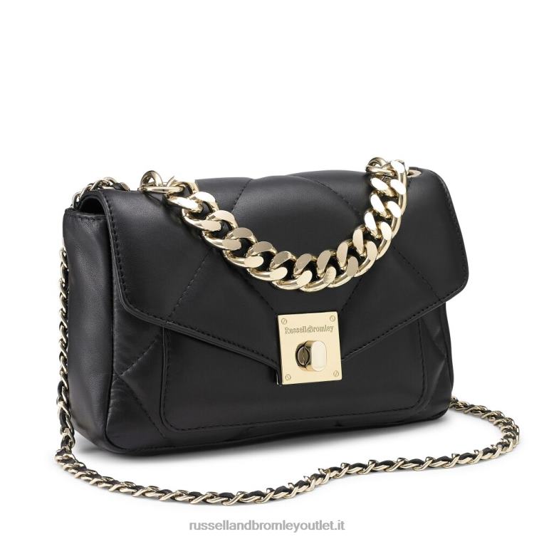 nero V0V4J673Russell And Bromley mini tracolla midi quiltpuff