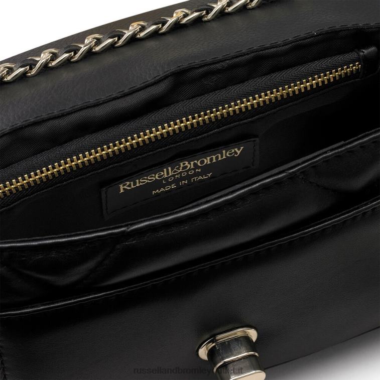 nero V0V4J673Russell And Bromley mini tracolla midi quiltpuff