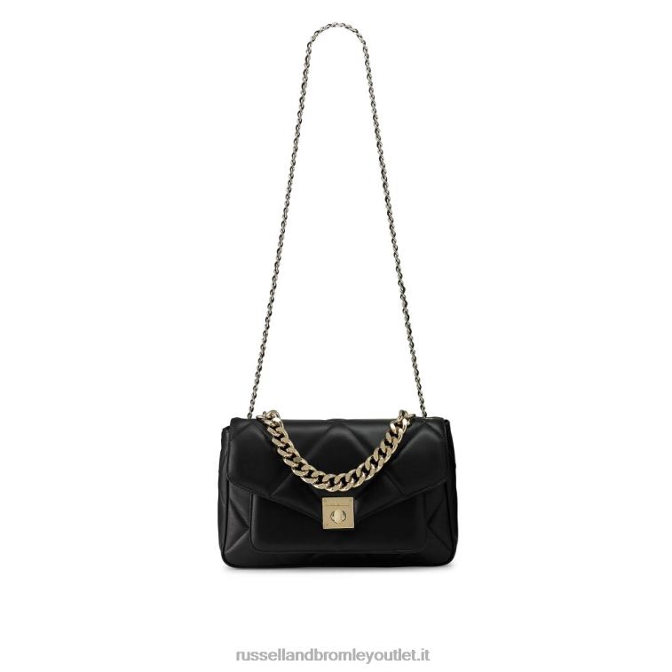 nero V0V4J714Russell And Bromley tracolla morbida trapuntata quiltpuff