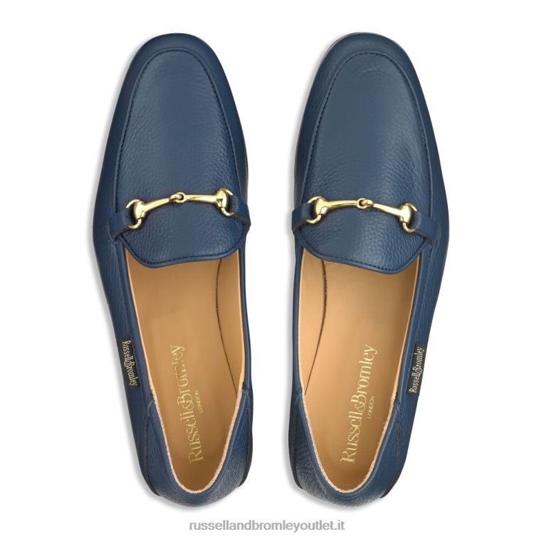 Marina Militare V0V4J209 donne Russell And Bromley mocassino filetto mocassino