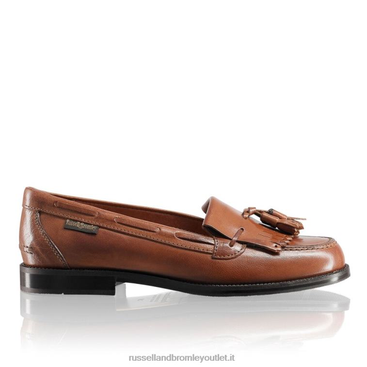 abbronzatura V0V4J191 donne Russell And Bromley mocassino chester con nappine