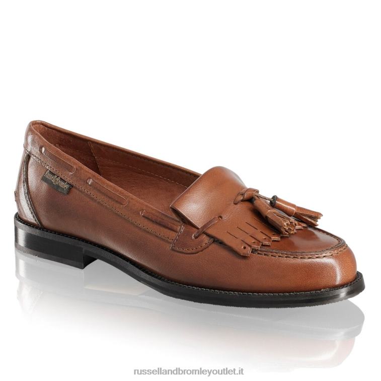 abbronzatura V0V4J191 donne Russell And Bromley mocassino chester con nappine