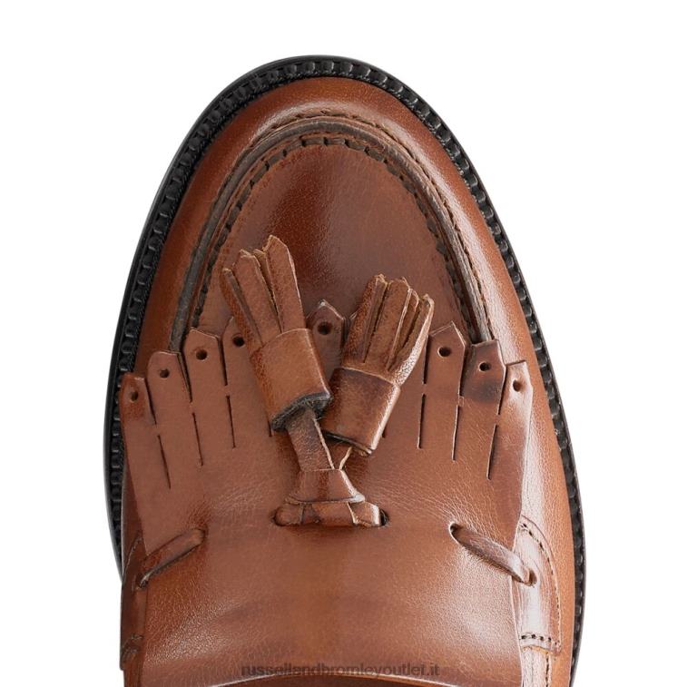abbronzatura V0V4J191 donne Russell And Bromley mocassino chester con nappine