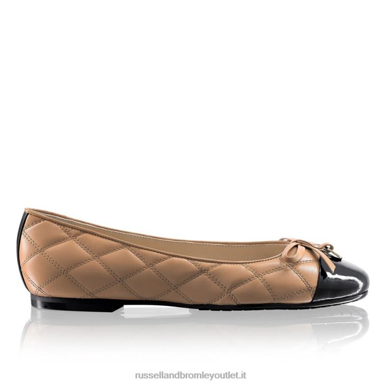 abbronzatura V0V4J245 donne Russell And Bromley affascinante ballerina trapuntata