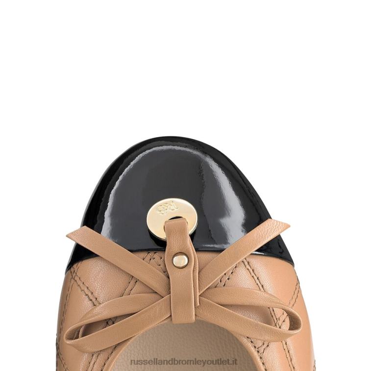 abbronzatura V0V4J245 donne Russell And Bromley affascinante ballerina trapuntata