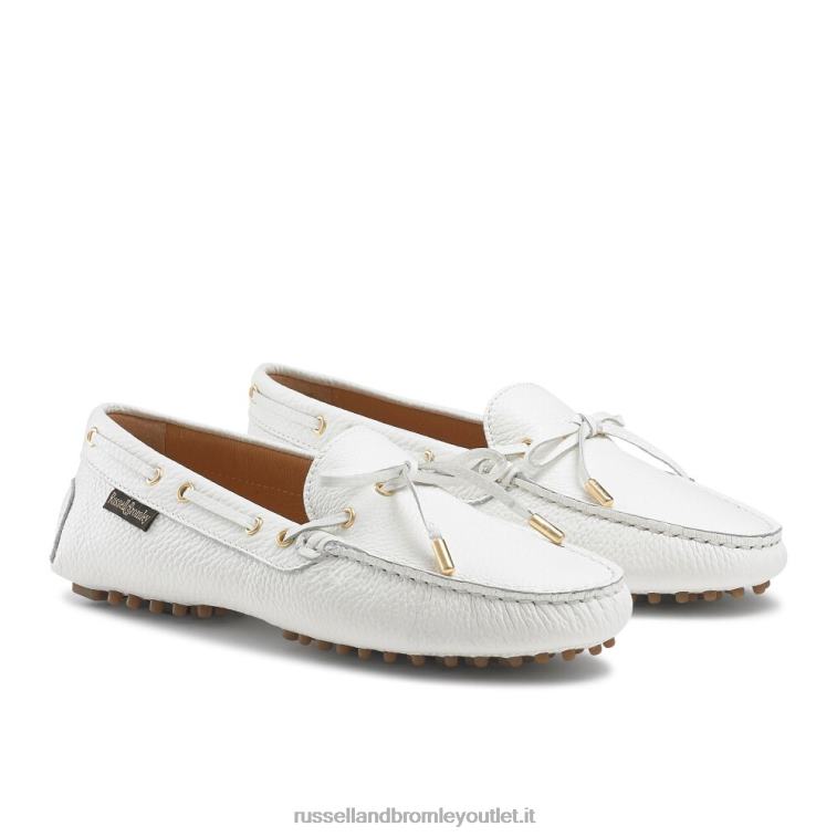 bianco V0V4J232 donne Russell And Bromley assetto di prua strada