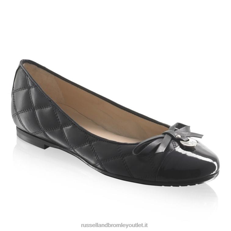 blu V0V4J246 donne Russell And Bromley affascinante ballerina trapuntata