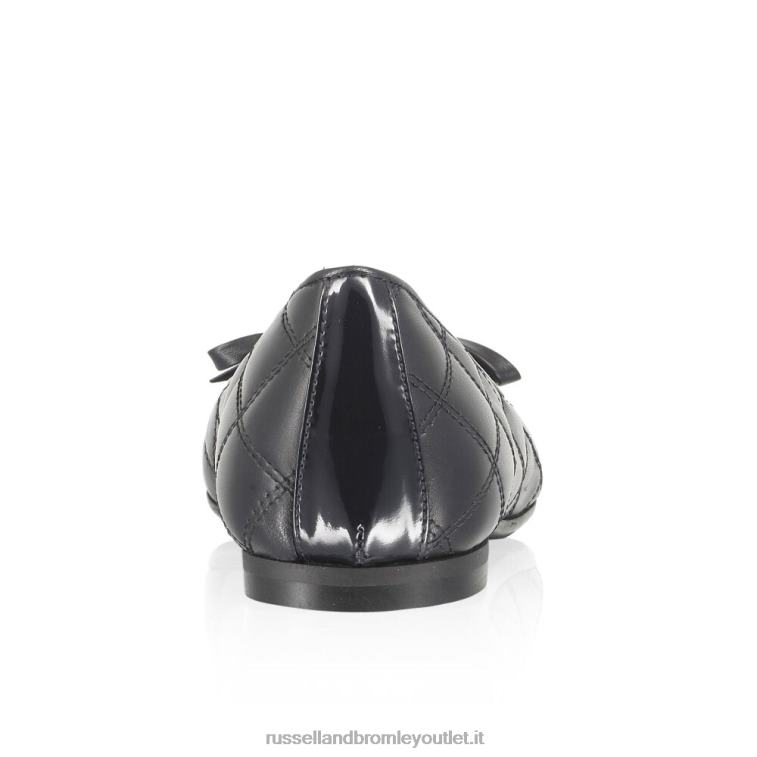 blu V0V4J246 donne Russell And Bromley affascinante ballerina trapuntata