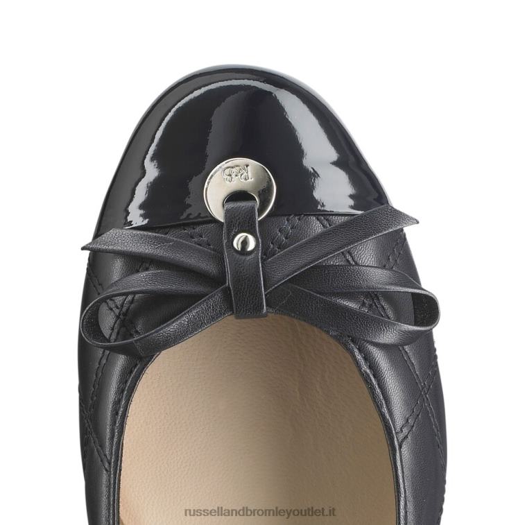 blu V0V4J246 donne Russell And Bromley affascinante ballerina trapuntata