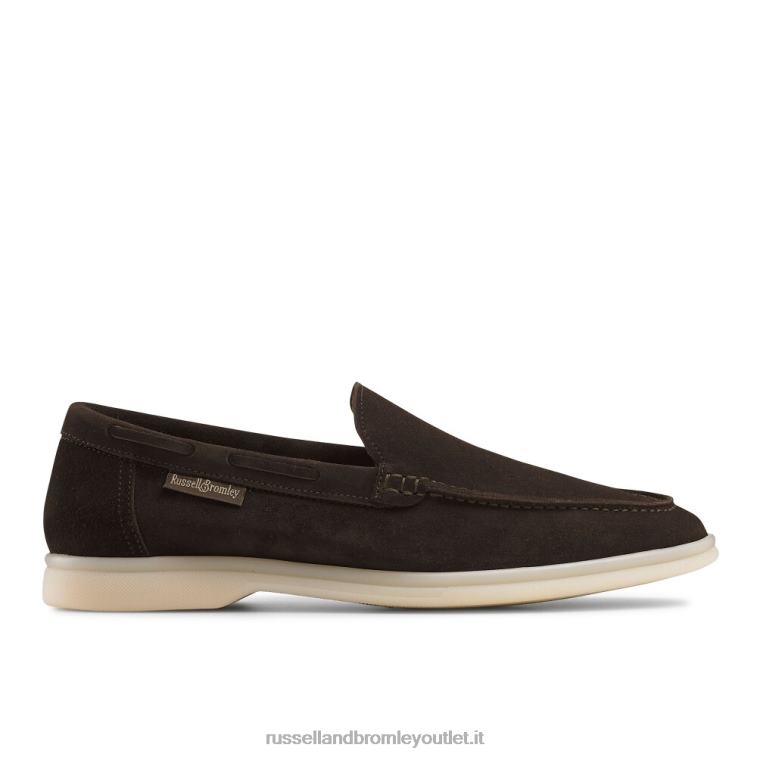 marrone V0V4J221 donne Russell And Bromley mocassino tutto il giorno