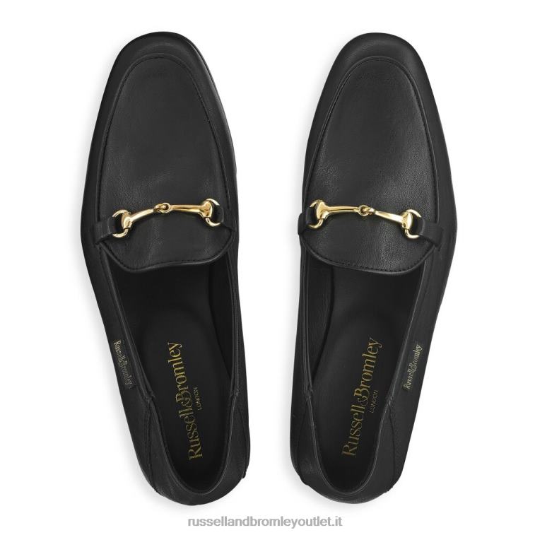 nero V0V4J204 donne Russell And Bromley mocassino filetto mocassino