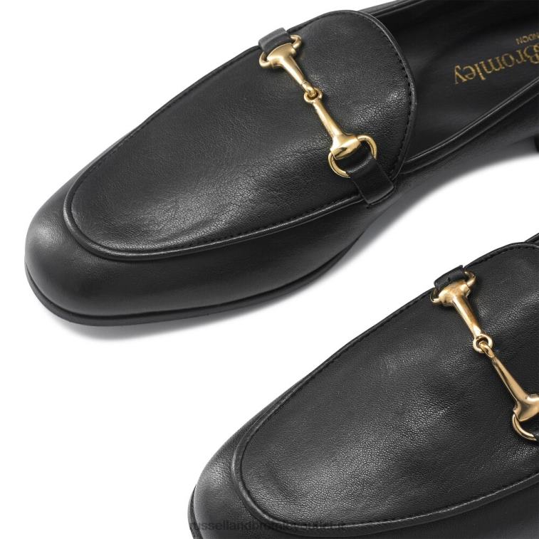 nero V0V4J204 donne Russell And Bromley mocassino filetto mocassino