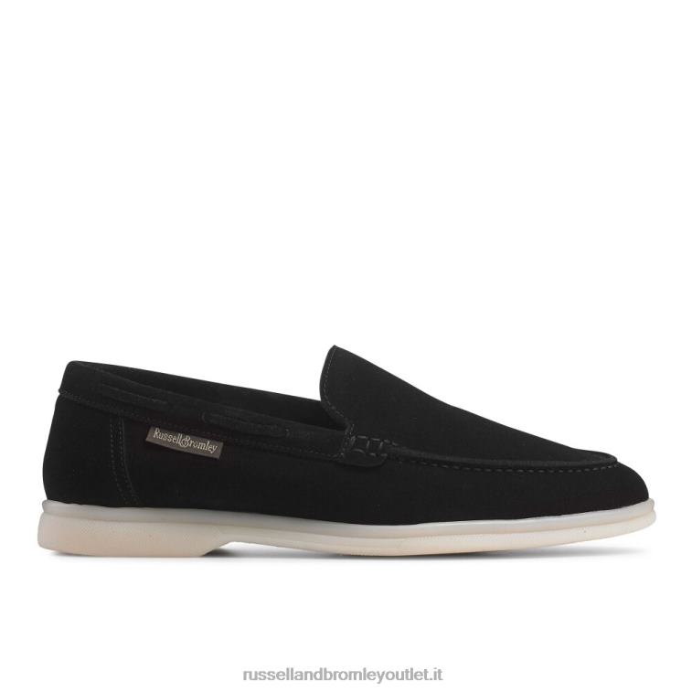 nero V0V4J217 donne Russell And Bromley mocassino morbido per tutto il giorno