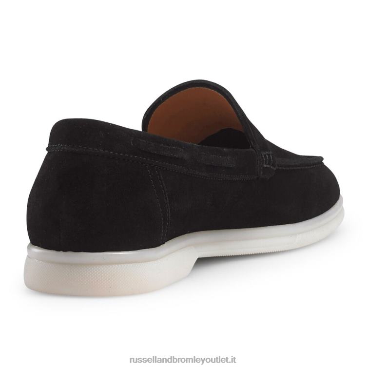 nero V0V4J217 donne Russell And Bromley mocassino morbido per tutto il giorno