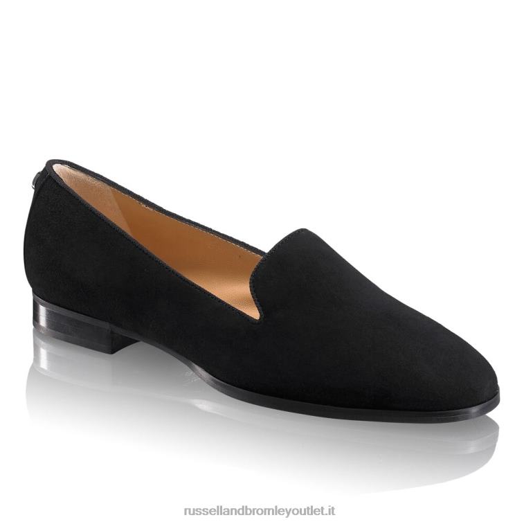 nero V0V4J220 donne Russell And Bromley abito da pantofola da fumo piatto