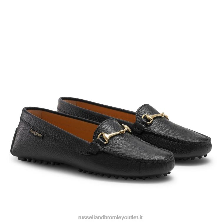 nero V0V4J227 donne Russell And Bromley piazza snaffle trim driver