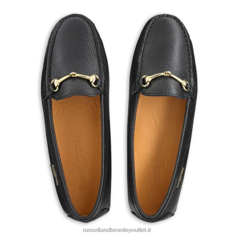 nero V0V4J227 donne Russell And Bromley piazza snaffle trim driver