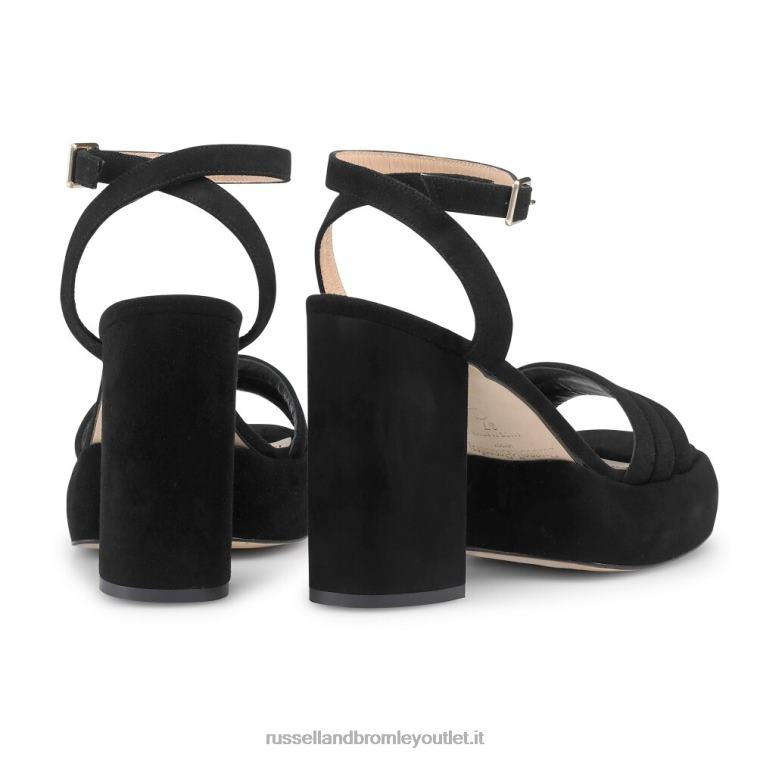 nero V0V4J418 donne Russell And Bromley candy piattaforma estrema tubolare