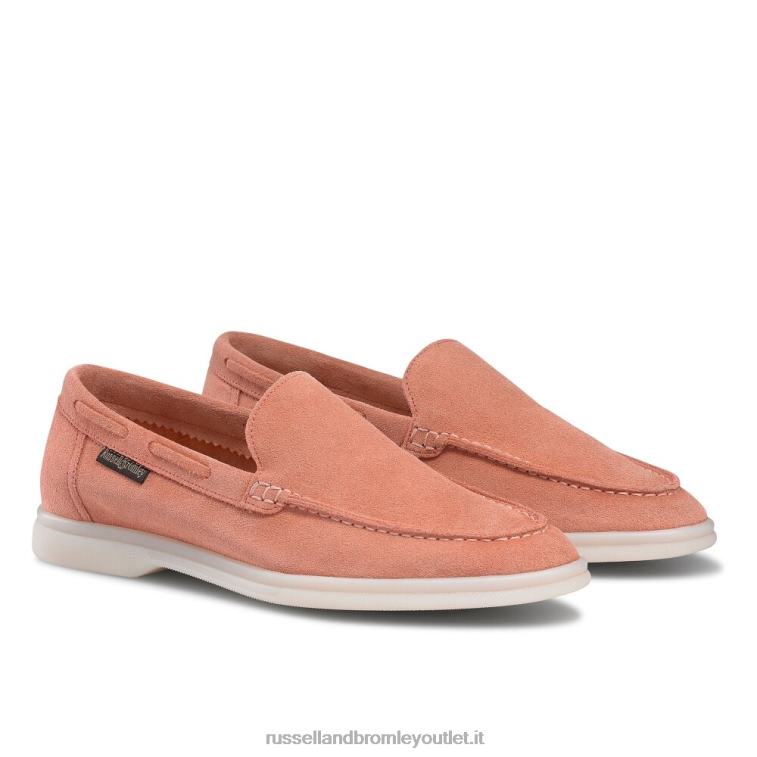 rosa V0V4J212 donne Russell And Bromley mocassino morbido per tutto il giorno