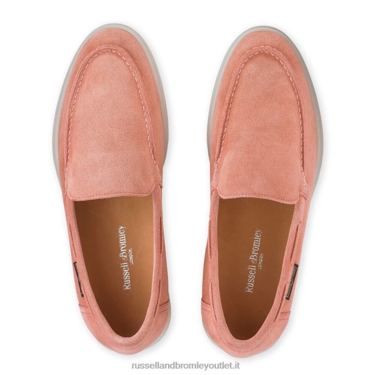 rosa V0V4J212 donne Russell And Bromley mocassino morbido per tutto il giorno