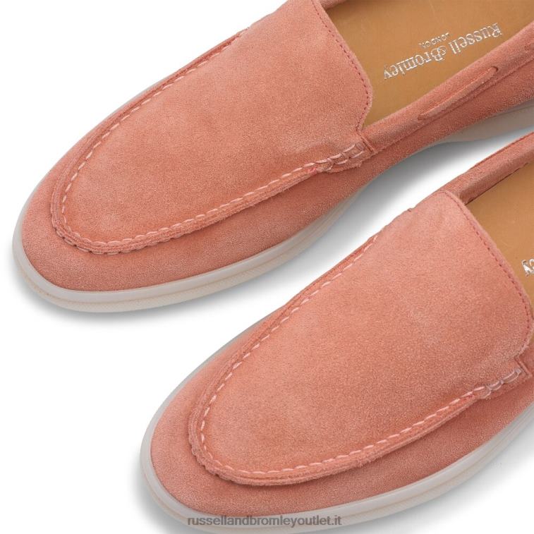 rosa V0V4J212 donne Russell And Bromley mocassino morbido per tutto il giorno