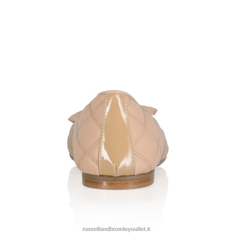 rosa V0V4J244 donne Russell And Bromley affascinante ballerina trapuntata