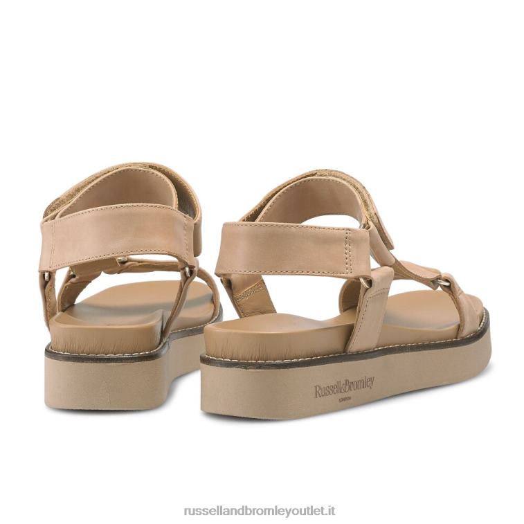 abbronzatura V0V4J376 donne Russell And Bromley sandalo atlanta con cinturino in velcro