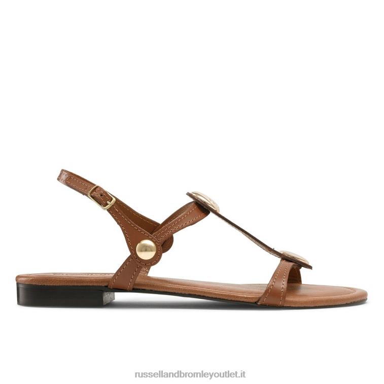 abbronzatura V0V4J394 donne Russell And Bromley sandalo lauren con finiture a disco