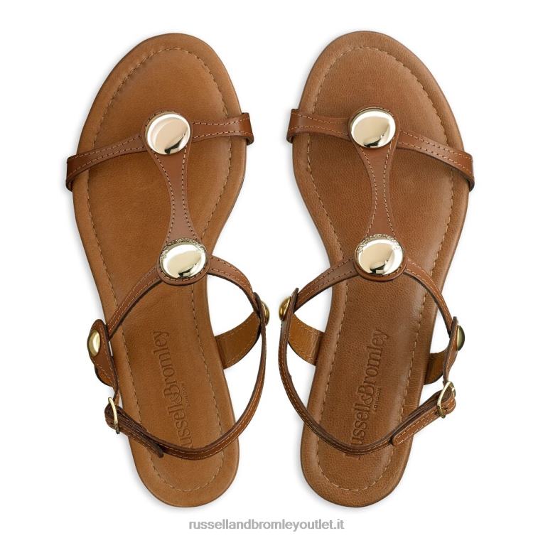 abbronzatura V0V4J394 donne Russell And Bromley sandalo lauren con finiture a disco