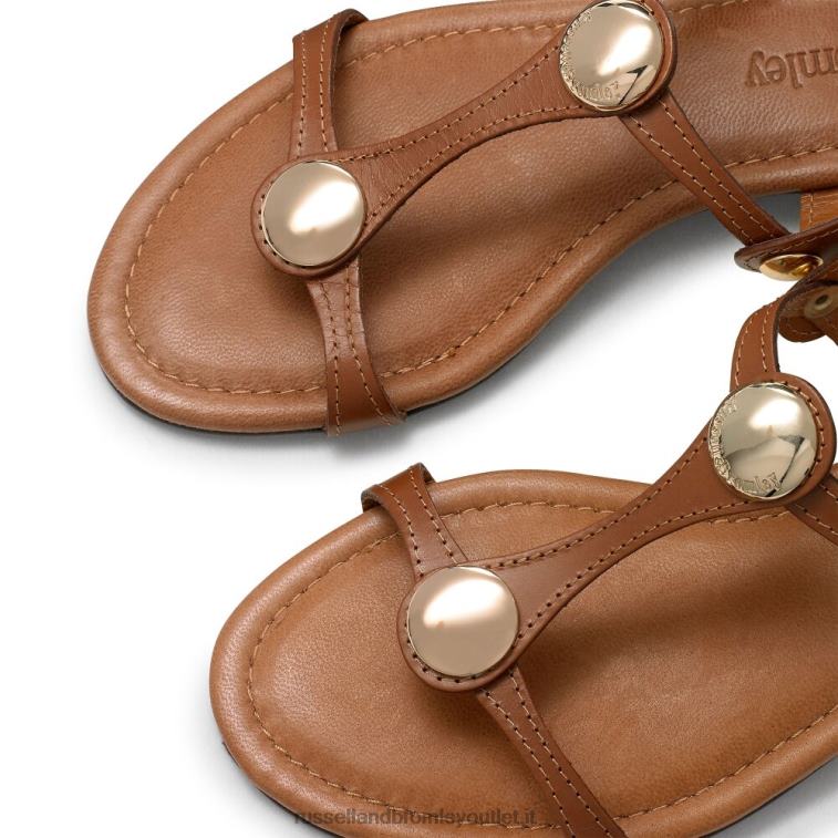 abbronzatura V0V4J394 donne Russell And Bromley sandalo lauren con finiture a disco