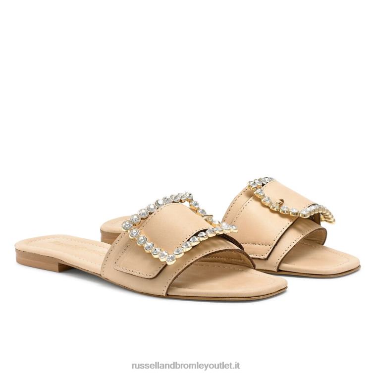 abbronzatura V0V4J406 donne Russell And Bromley mulo cindy con fibbia gioiello