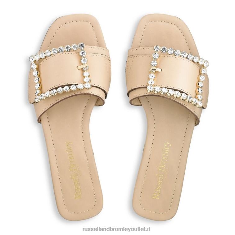 abbronzatura V0V4J406 donne Russell And Bromley mulo cindy con fibbia gioiello