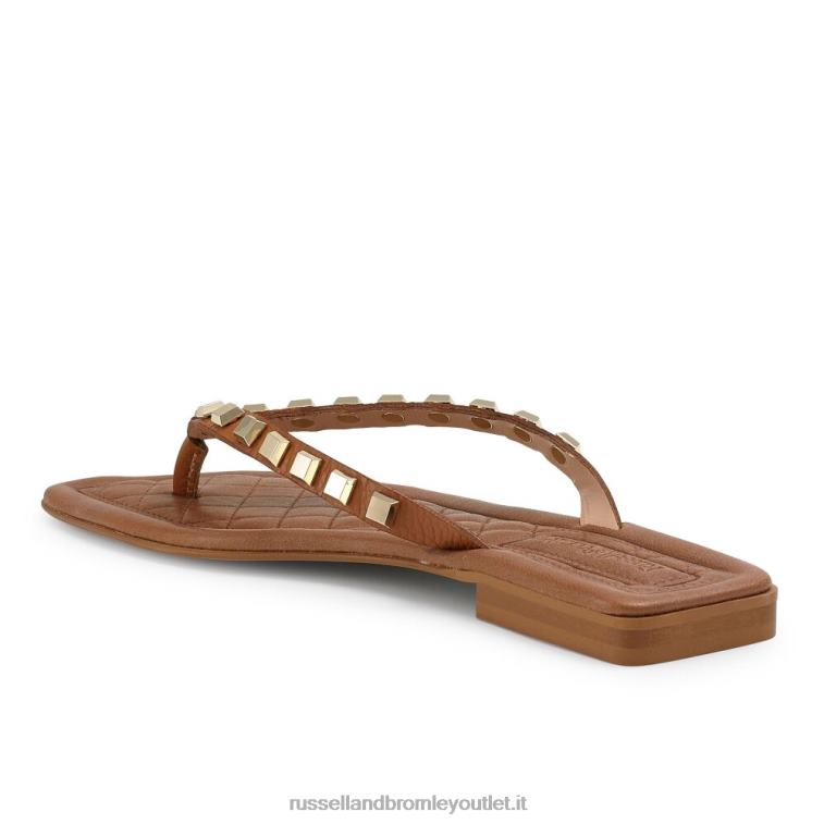 abbronzatura V0V4J408 donne Russell And Bromley sandalo con borchie cairo