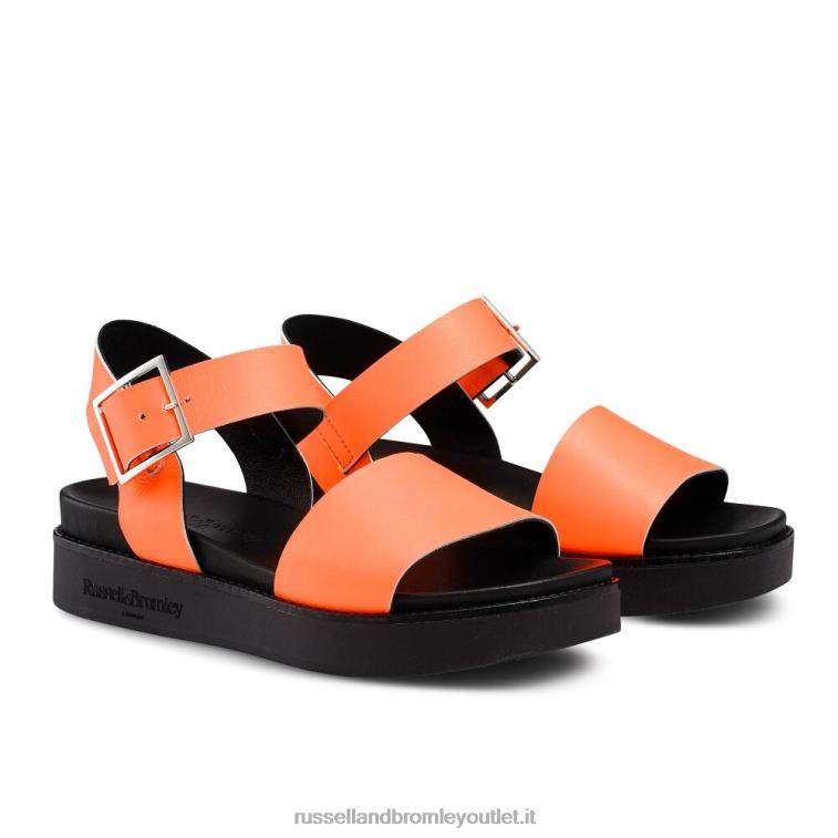arancia V0V4J387 donne Russell And Bromley sandalo flatform sportivo boston