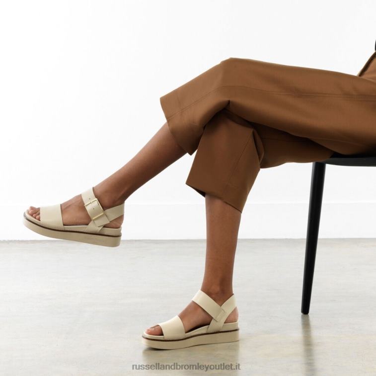 avorio V0V4J380 donne Russell And Bromley sandalo flatform sportivo boston