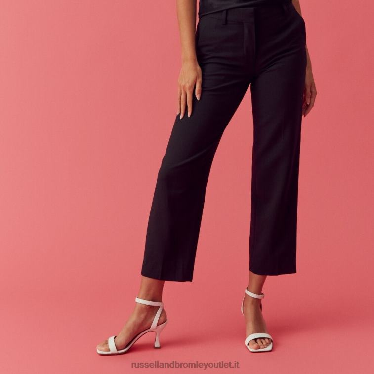 bianco V0V4J139 donne Russell And Bromley negroni sandalo in due parti