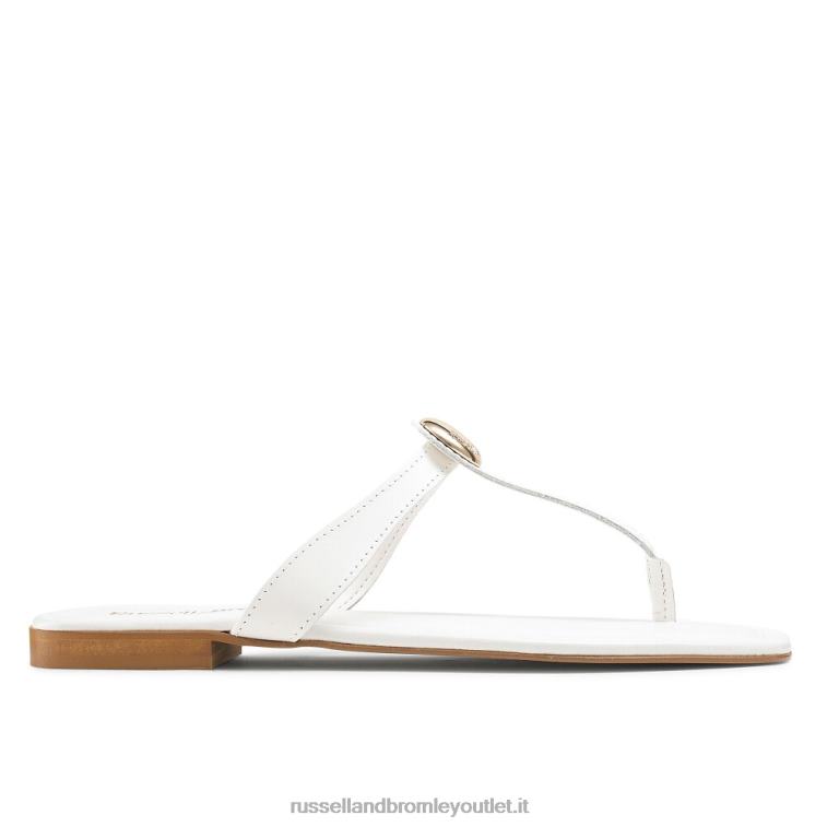 bianco V0V4J393 donne Russell And Bromley perizoma con punta a disco lauretta