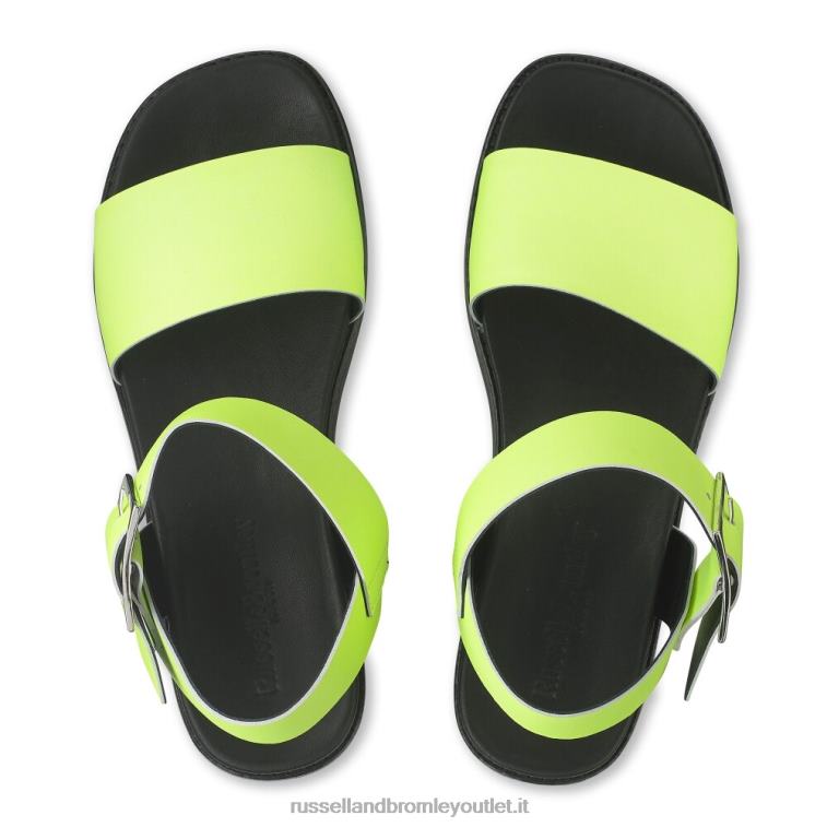 giallo V0V4J388 donne Russell And Bromley sandalo flatform sportivo boston