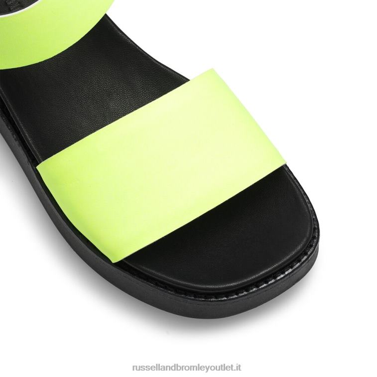 giallo V0V4J388 donne Russell And Bromley sandalo flatform sportivo boston