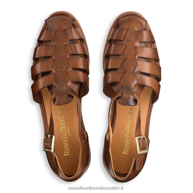 marrone V0V4J383 donne Russell And Bromley sandalo pescatore siracusa