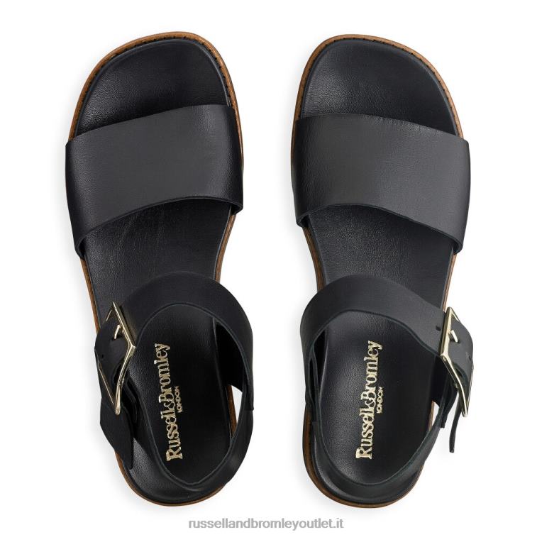 nero V0V4J381 donne Russell And Bromley sandalo flatform sportivo boston