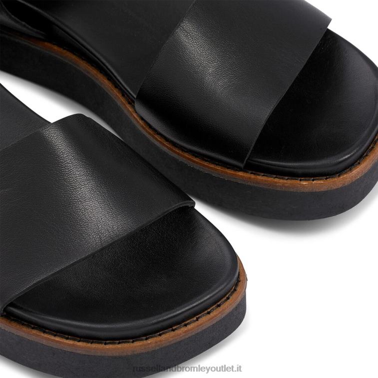 nero V0V4J381 donne Russell And Bromley sandalo flatform sportivo boston