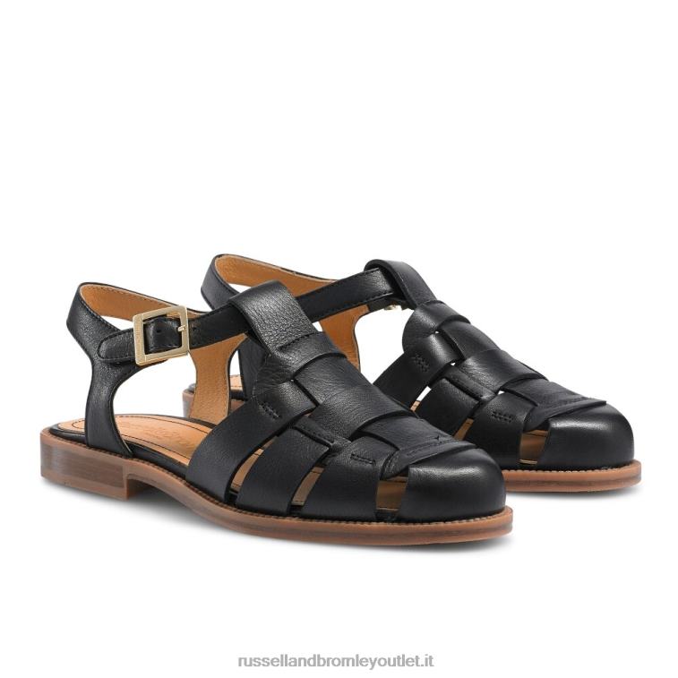 nero V0V4J382 donne Russell And Bromley lucca open back fisherman