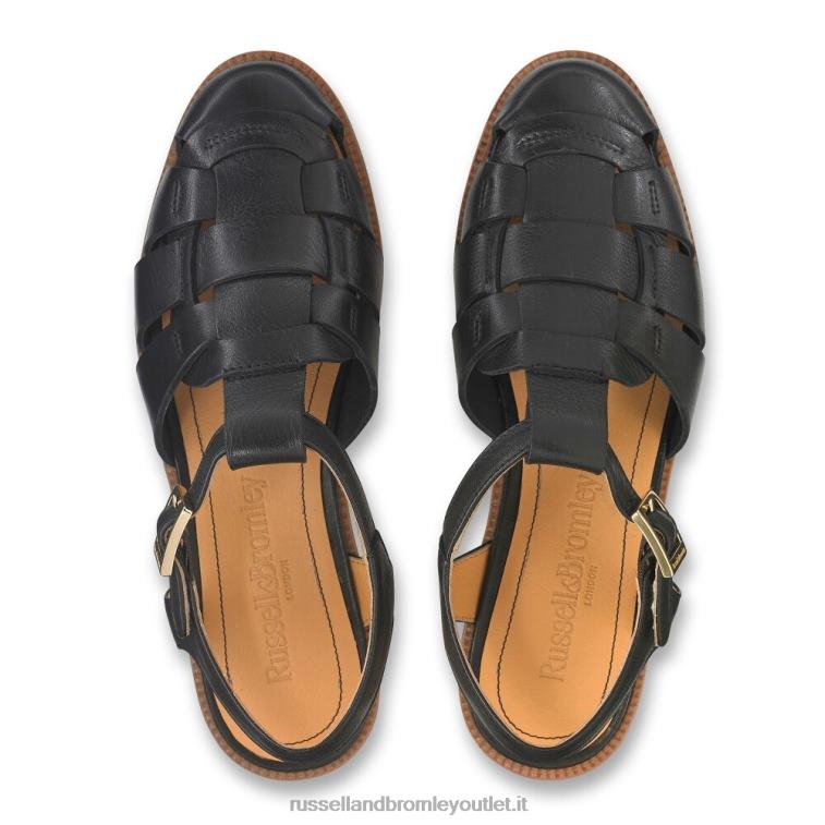 nero V0V4J382 donne Russell And Bromley lucca open back fisherman