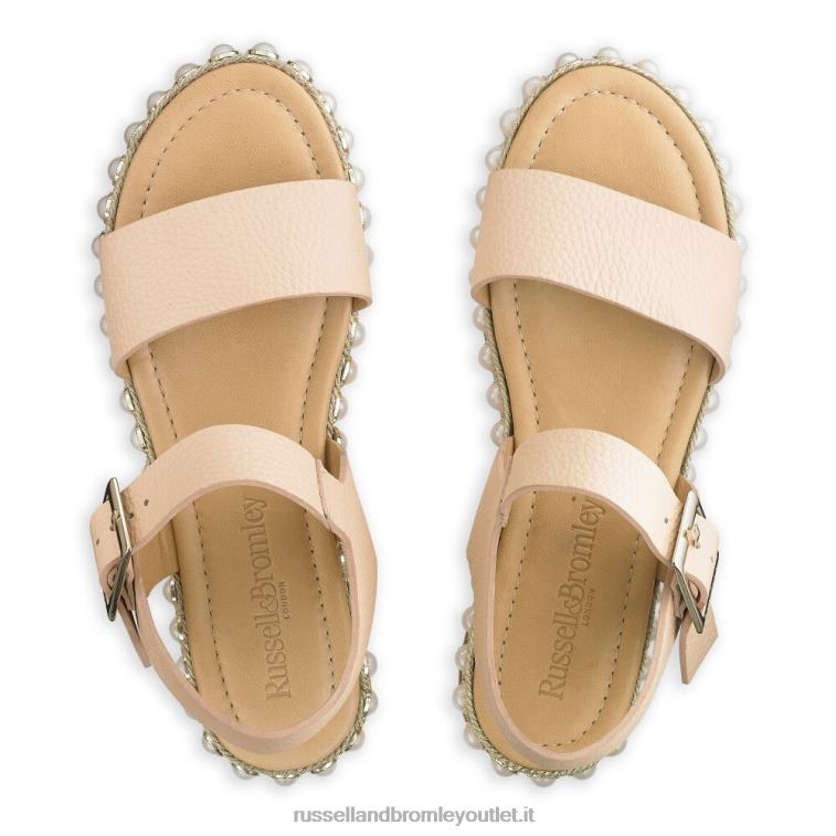 neutro V0V4J386 donne Russell And Bromley Pearljam Pearl sandalo in due parti