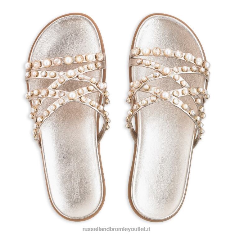 oro V0V4J405 donne Russell And Bromley mulo impreziosito fantasia